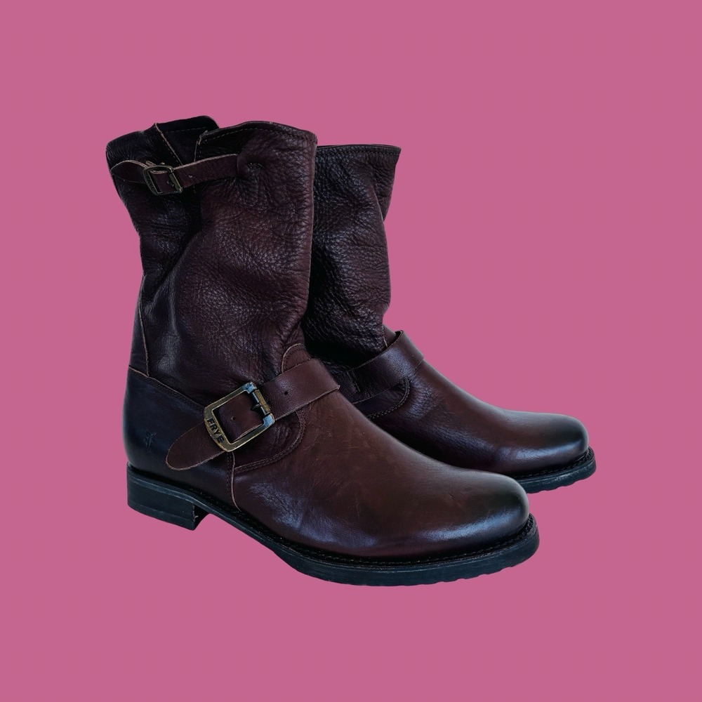 Frye Veronica Slouch Ankle Boot Women US 10 B